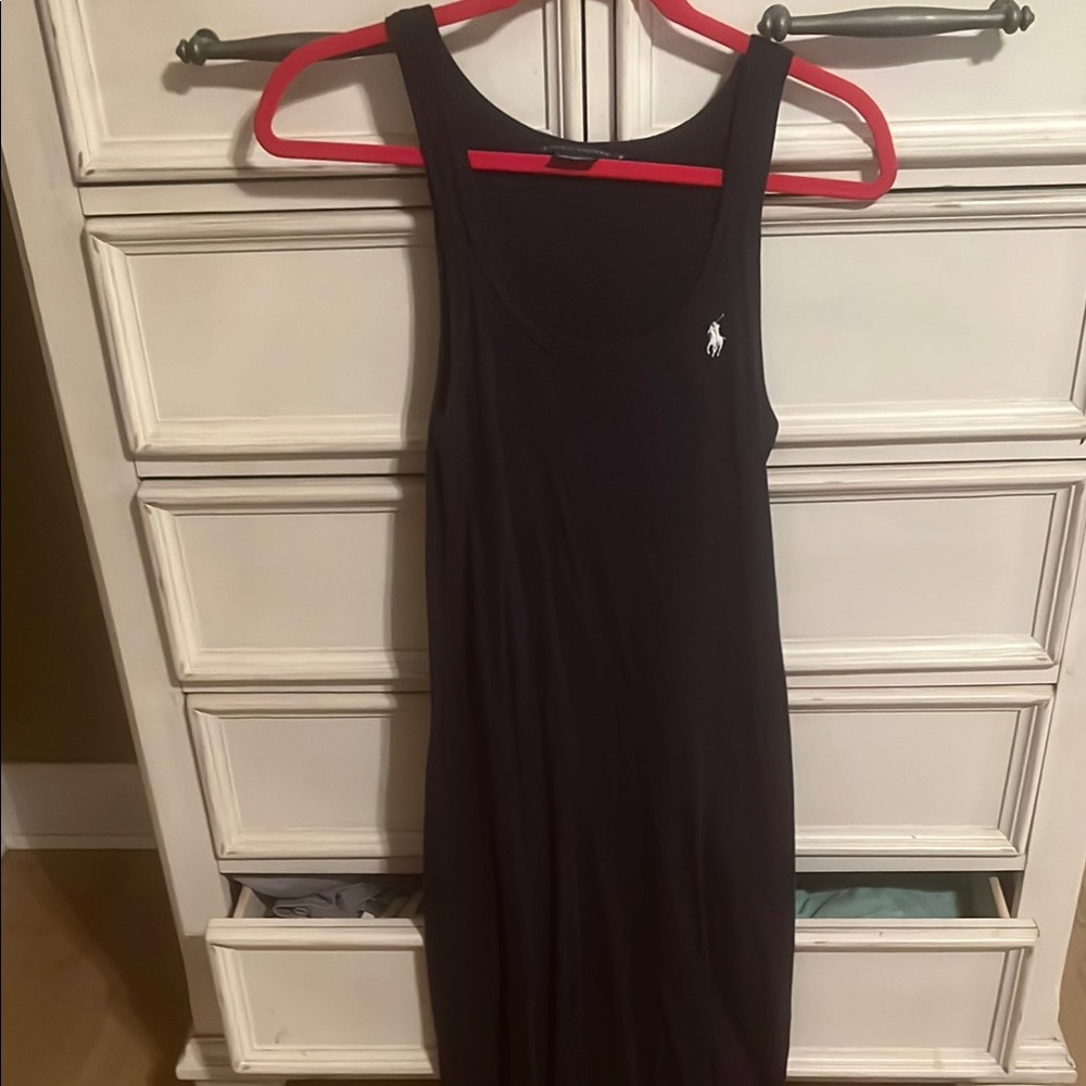 Ralph Lauren Navy Sleeveless Dress